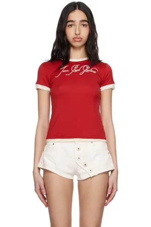 Jean Paul Gaultier Red & Off-White 