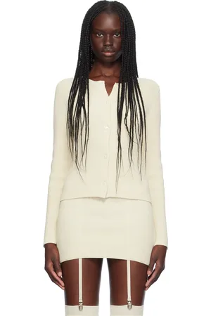 AYA MUSE Off-White Eris Cardigan
