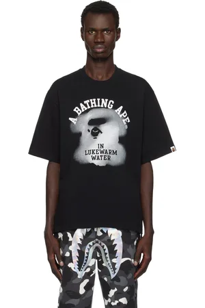 BAPE Water Print College Logo Relaxed Fit T-shirt