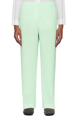 Issey Miyake Green Monthly Color January Trousers