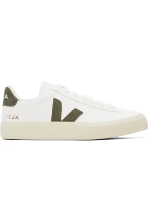 Veja White Campo ChromeFree Leather Sneakers