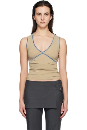 Paloma Wool Beige Maky Tank Top