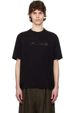 Lanvin Black Logo T-shirt