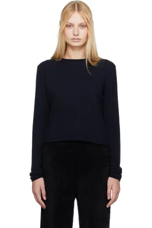 Lisa Yang Navy Ida Sweater