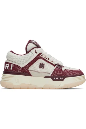 AMIRI & Off-White Bandana Denim MA-1 Sneakers