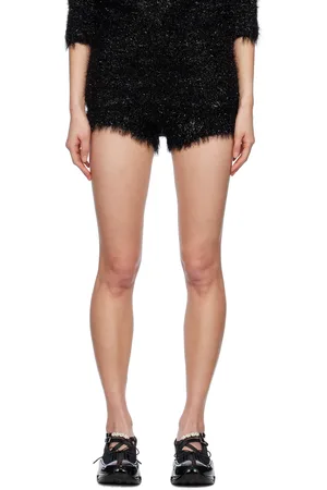 Simone Rocha Tinsel Knit Shorts