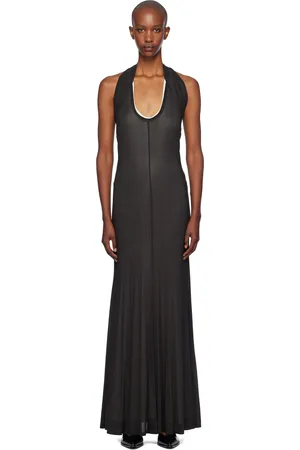 Helmut Lang Black Dancer Maxi Dress