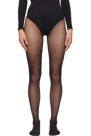 Wolford Black Tummy 20 Control Top Tights
