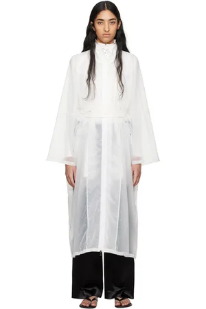 The Row White Silva Coat