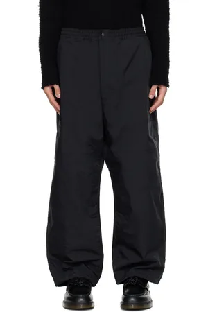 Comme des Garçons Black Drawstring Trousers