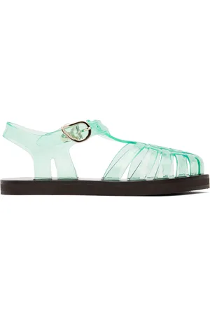 Ancient Greek Sandals Blue Homeria Jelly Sandals