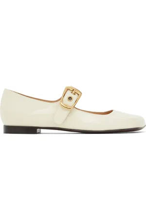 Chloé Off-White Polly Ballerina Flats