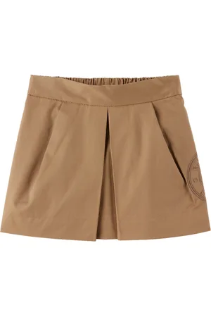 Burberry Baby Beige Embroidered Skirt