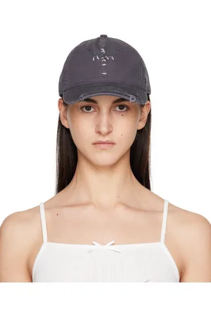 Praying Gray Cross Stitched Cap