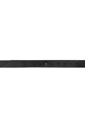RAG&BONE Black Zoe Leather Wrap Belt