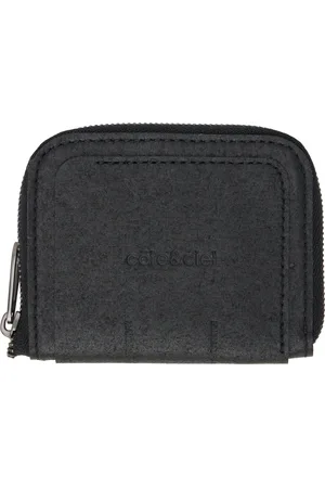 CÔTE&CIEL Black Zippered Wallet