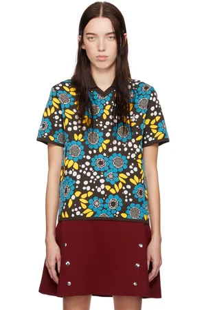 WALES BONNER Adidas Originals Edition Knit Floral Polo
