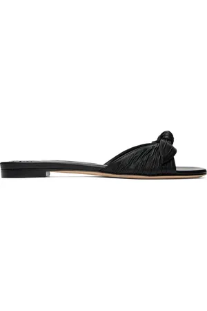 Manolo Blahnik Black Lollo Sandals