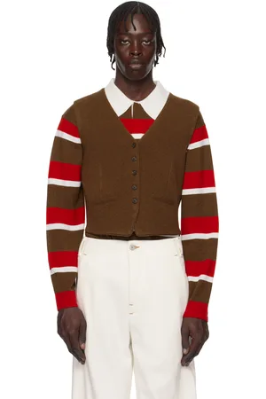 Guest In Residence Brown Tailored Vest