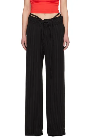 OTTOLINGER Black Double Fold Trousers