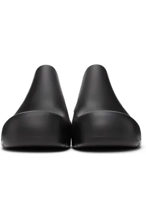 Bottega Veneta Black Rubber Puddle Loafers