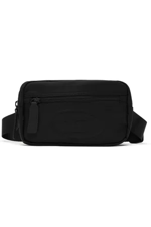 Diesel Kids Black Embossed-Logo Belt Bag