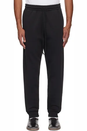 SKIMS Black Fleece Lounge Tapered Sweatpants