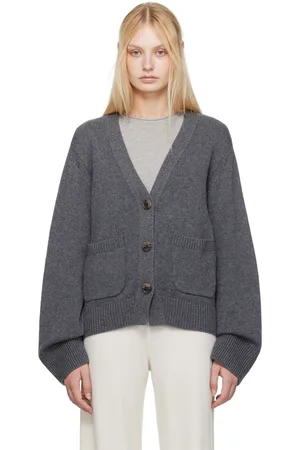 Lisa Yang Gray Danni Cardigan