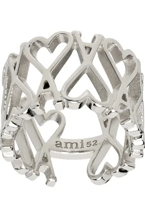 Ami Silver Ami de Coeur Ring