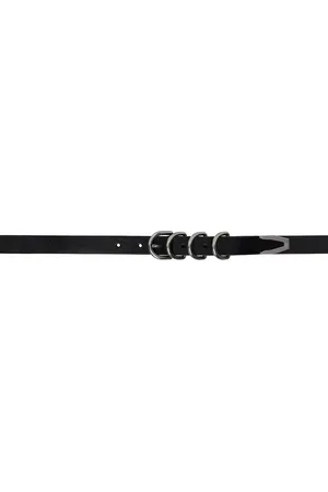 RAG&BONE Black Leather Baby Spire Hip Belt