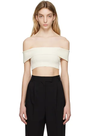 Anna Quan Off-White Tessa Tank Top