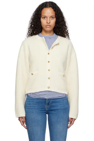 RAG&BONE Off-White Kaia Boucle Cardigan