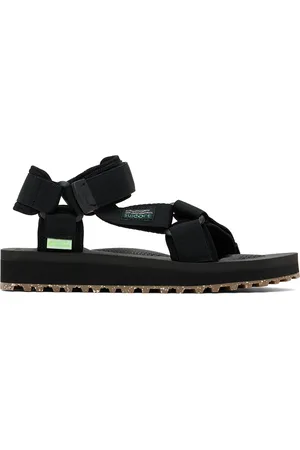 SUICOKE Black DEPA-2Cab-ECO Sandals
