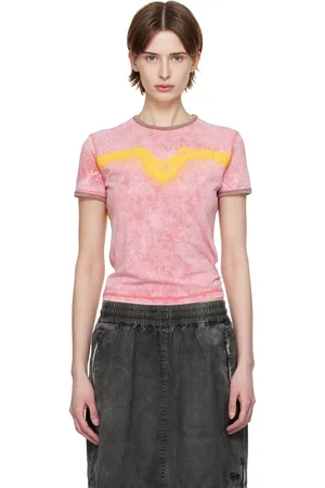 Diesel Multicolor T-Uncutie-Long-Q3 T-shirt