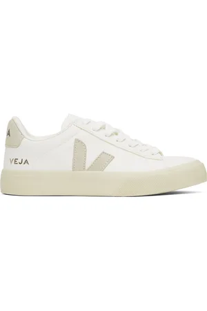 Veja White Campo ChromeFree Leather Sneakers
