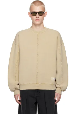 Axel Arigato Tan Chopped Distressed Sweatshirt