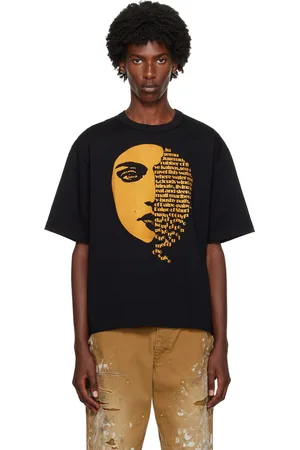 Kolor Black Flocked T-Shirt