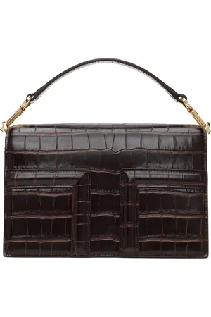 Totême Brown Mini T-Flap Bag