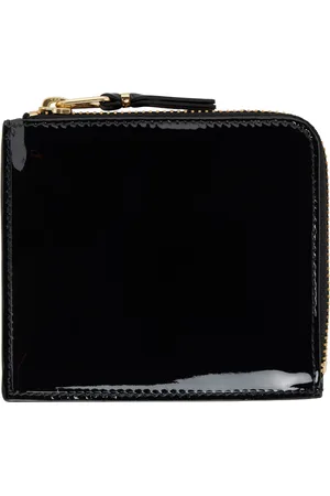 Comme des Garçons Black Glossy Print Wallet