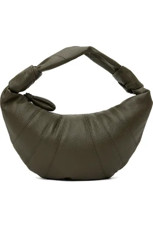 LEMAIRE Green Mini Fortune Croissant Bag