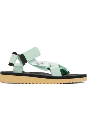 SUICOKE Green & Black DEPA-Cab Sandals