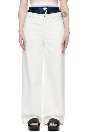 Alexander Wang White Pre-Styled Jeans