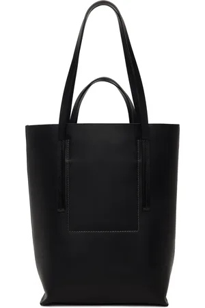 Rick Owens Black Porterville Medium Shopper Tote