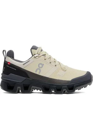 On Running Beige Cloudwander Waterproof Sneakers