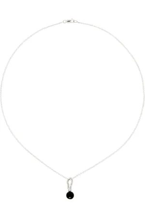 Corali Silver Loop Necklace