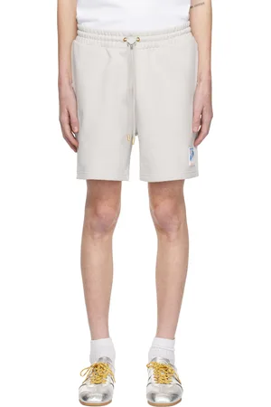 Casablanca Gray Greek Temple Shorts