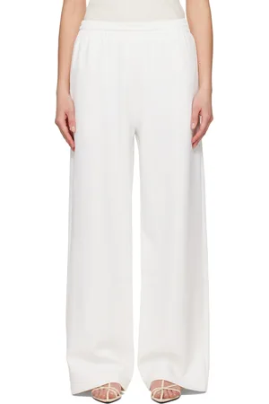 WARDROBE.NYC Off-White Semi Matte Track Lounge Pants