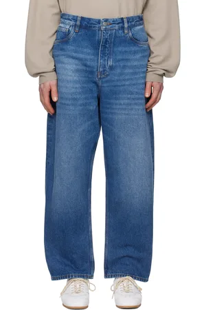 STUDIO NICHOLSON Blue Land Jeans