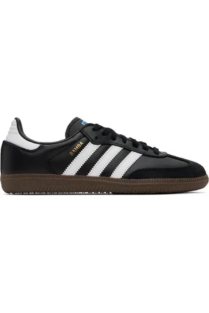 adidas Big Kids Black Samba OG Sneakers