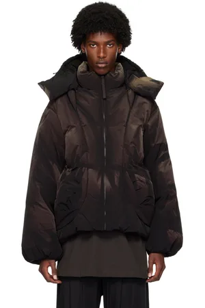 JiyongKim Sun-Bleached Twisted Down Jacket